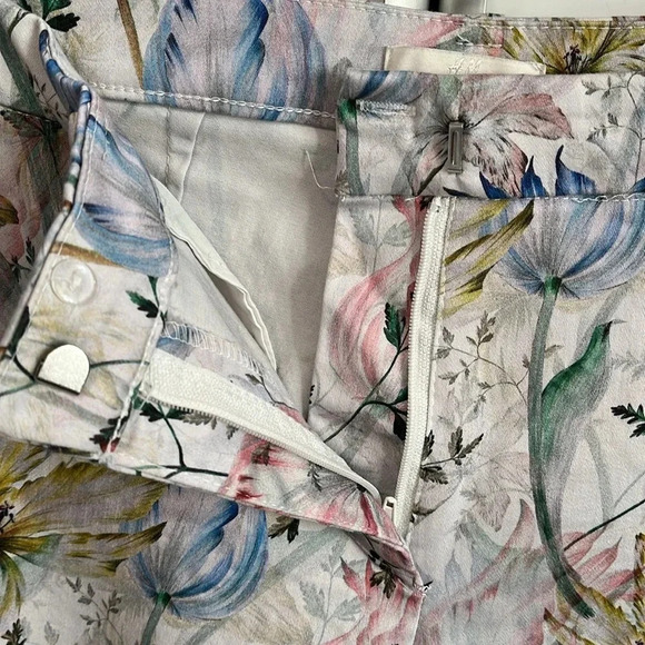 H&M Lightweight  Floral Trouser, Size 10 - Picture 7 of 10